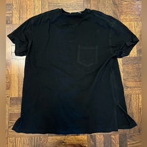 T. Alexander Wang black front pocket tee in size small